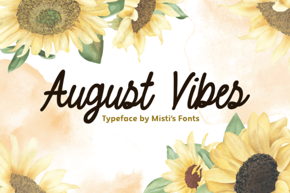 August Vibes: A Sophisticated Script Font for Real Business Branding