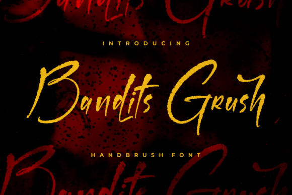 Bandits Grush: A Handwritten Font That Elevates Digital Branding