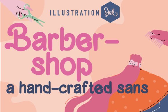 Barbershop: A Handwritten Typeface with Editorial Charm
