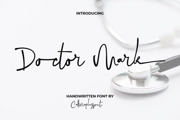 Doctor Mark: A Classy Handwritten Font for Modern Editorial Design