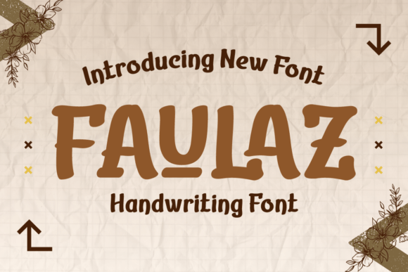 Faulaz: A Modern Script Font for Editorial Design and Digital Publishing
