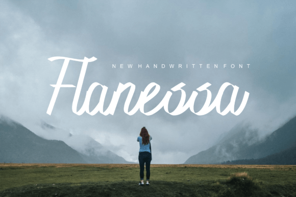 Flanessa: A Fresh Handwritten Font for Modern Branding Projects