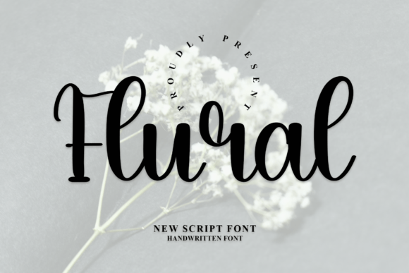 Flural: A Stylish Handwritten Font for Crafters and Product Designers