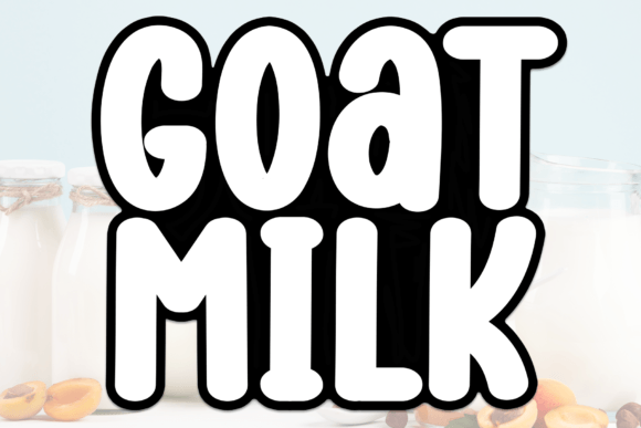 Goat Milk: A Sweet Handwritten Font for Modern Branding Projects