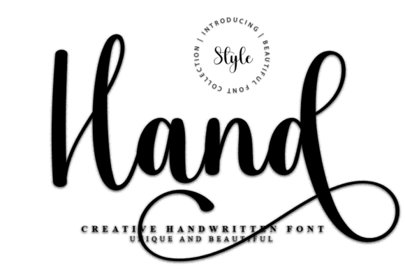 Hand: A Handwritten Font That Elevates Small Business Branding