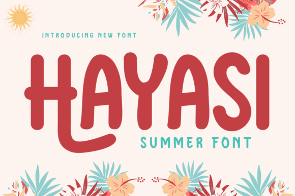 Hayasi Font: Bringing Summer Vibes to a Café Branding Project