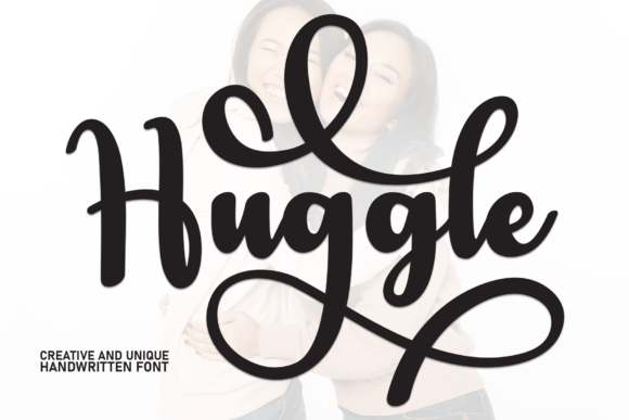 Huggle: A Handwritten Font That Elevates Small Business Branding