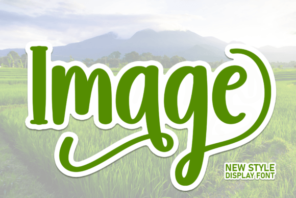 Image Font: A Sweet Touch for Modern Web Design Projects
