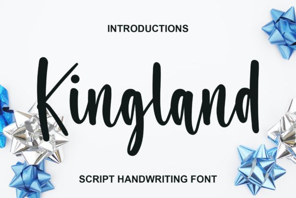 Kingland: A Stylish Script Font That Elevates Small Business Branding