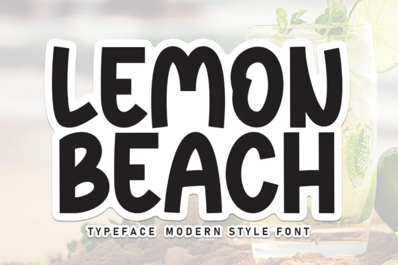Lemon Beach: The Handwritten Font That Elevates Campaign Visuals