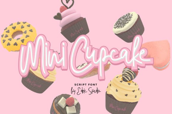Mini Cupcake: A Sweet Script Font That Adds Personality to Brand Design