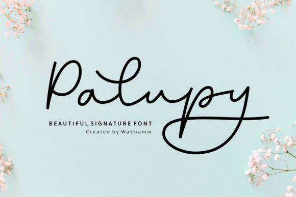 Palupy: A Handwritten Font That Elevates Editorial Design