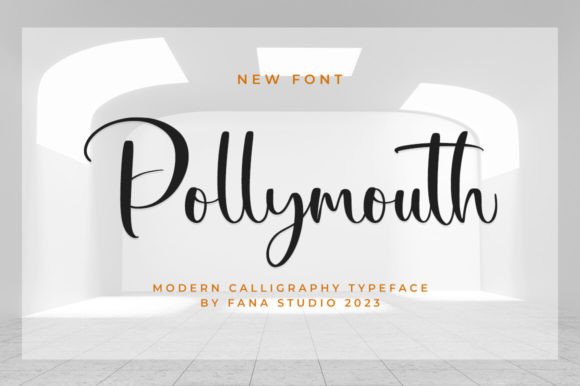 Pollymouth Script: Elevating Editorial Design with Modern Elegance