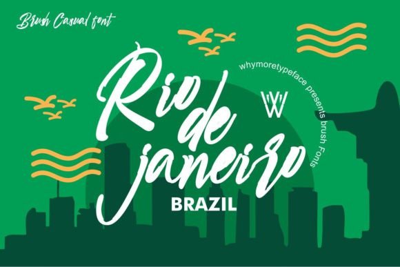 Rio De Janeiro Font: A Vibrant Script for Modern Editorial Design