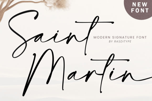 Saint Martin: A Handwritten Font for Modern Web and Brand Design