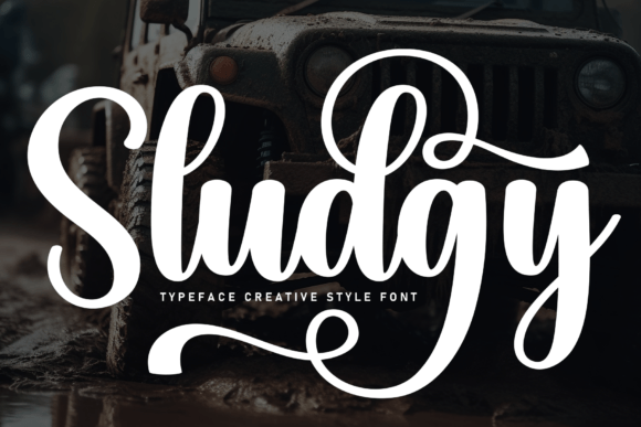 Sludgy: A Handwritten Font for Modern Editorial Design
