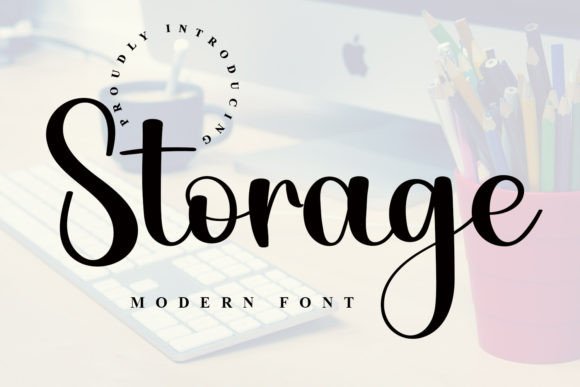 Storage Font: Elevate Your Brand with Timeless Elegance