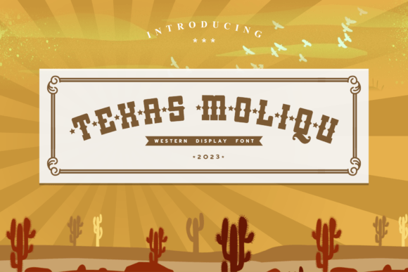 Texas Moliqu: A Bold Display Font That Elevates Small Business Branding