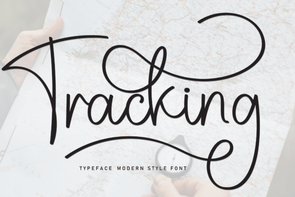 Tracking: A Handwritten Font for Elegant Editorial Design