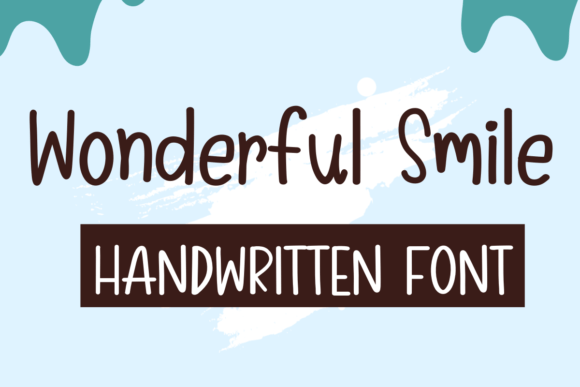 Wonderful Smile: The Handwritten Font That Brightens Every Campaign Visual